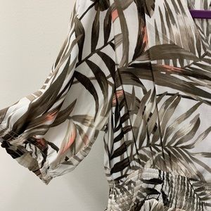 Old Navy Palm Print Maxi Dress